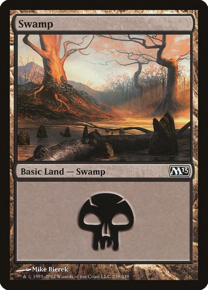 Magic: The Gathering MTG Single Swamp (239) [Magic 2013]