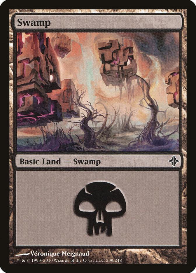 Magic: The Gathering MTG Single Swamp (239) [Rise of the Eldrazi]