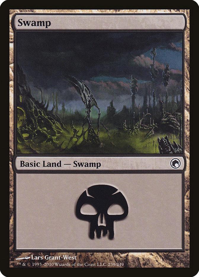 Magic: The Gathering MTG Single Swamp (239) [Scars of Mirrodin]