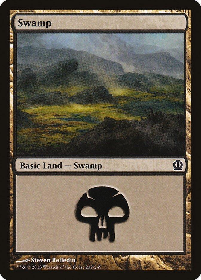 Magic: The Gathering MTG Single Swamp (239) [Theros]
