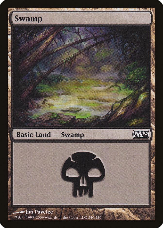 Magic: The Gathering MTG Single Swamp (240) [Magic 2010]