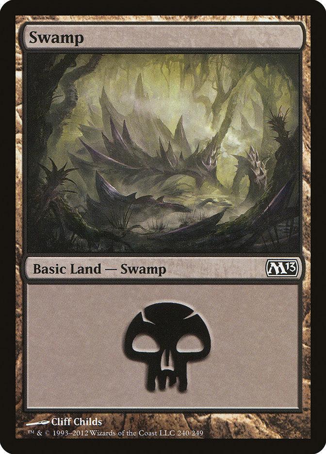 Magic: The Gathering MTG Single Swamp (240) [Magic 2013]