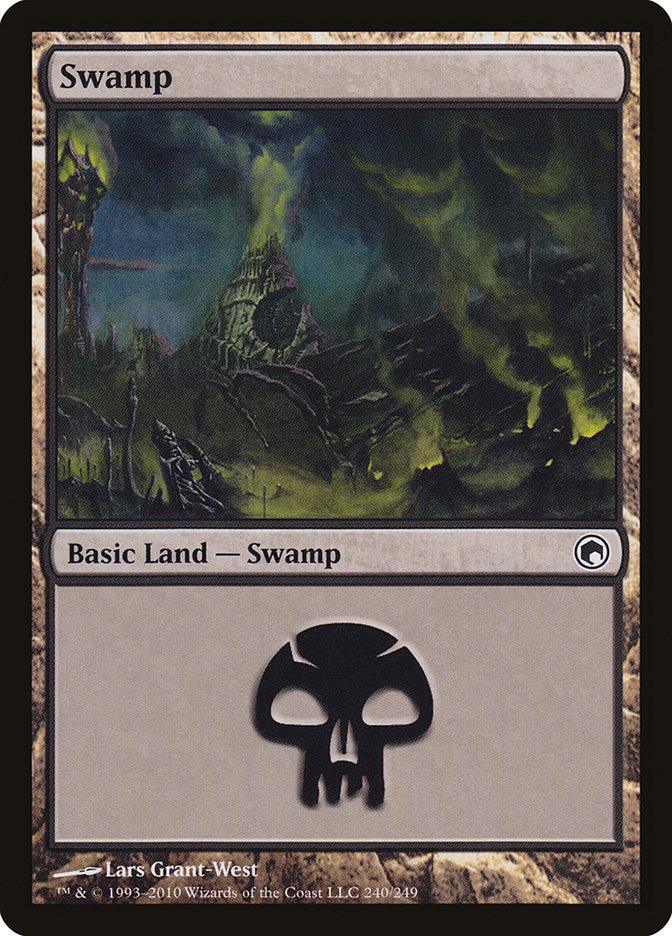 Magic: The Gathering MTG Single Swamp (240) [Scars of Mirrodin]