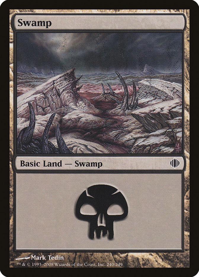 Magic: The Gathering MTG Single Swamp (240) [Shards of Alara]