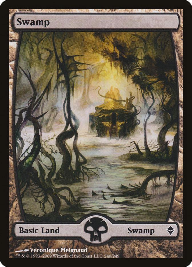 Magic: The Gathering MTG Single Swamp (240) [Zendikar]