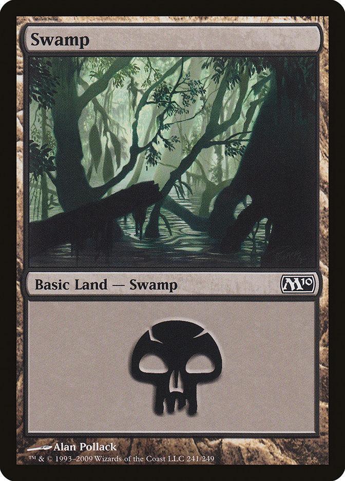 Magic: The Gathering MTG Single Swamp (241) [Magic 2010]