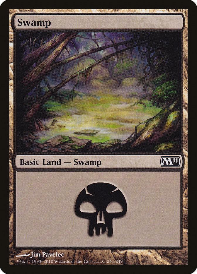 Magic: The Gathering MTG Single Swamp (241) [Magic 2011]