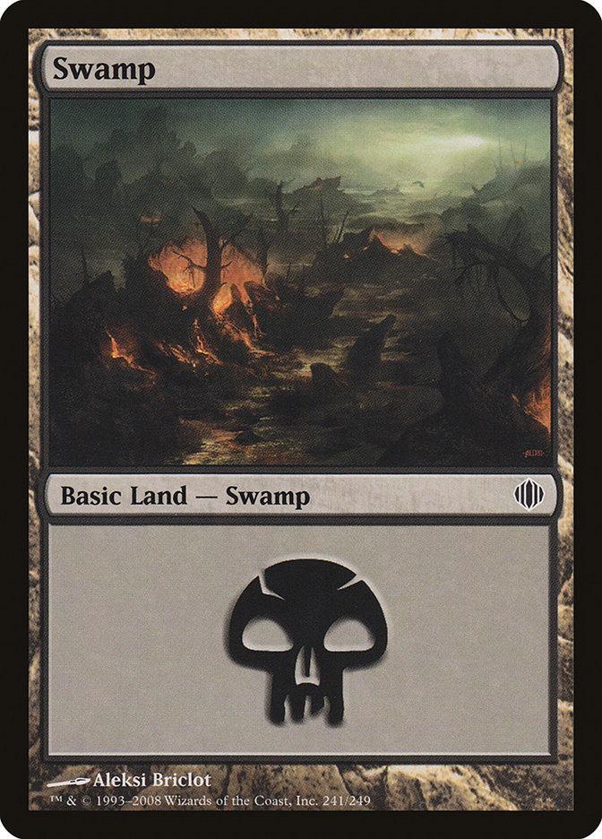 Magic: The Gathering MTG Single Swamp (241) [Shards of Alara]