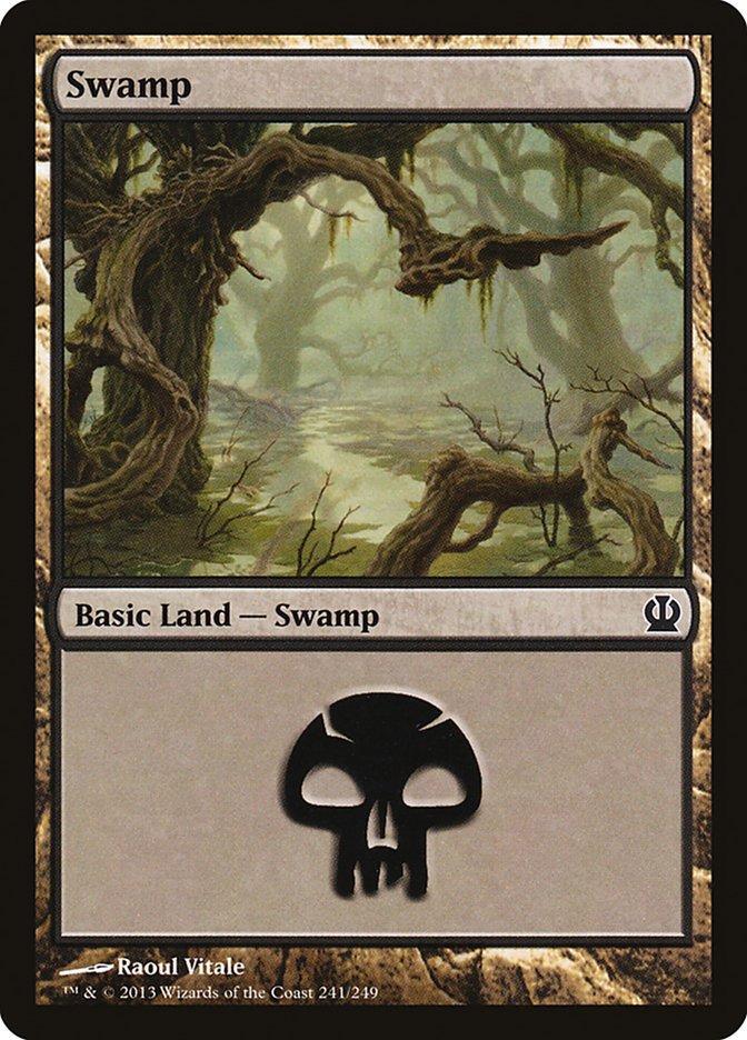 Magic: The Gathering MTG Single Swamp (241) [Theros]