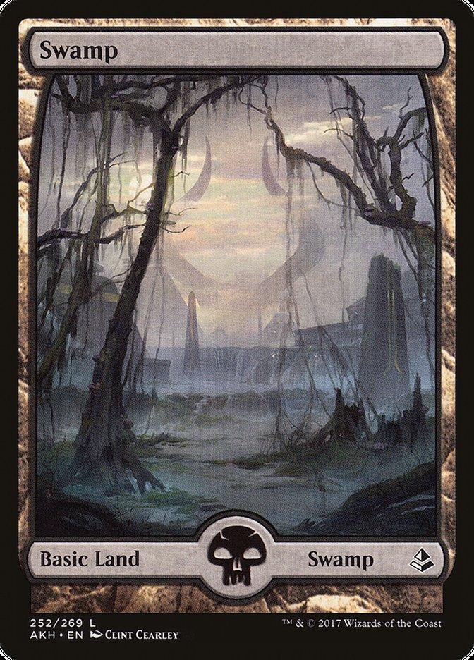 Magic: The Gathering MTG Single Swamp (252) [Amonkhet]