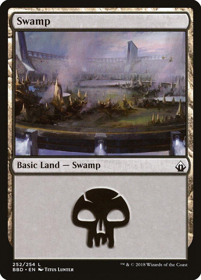 Magic: The Gathering MTG Single Swamp (252) [Battlebond]
