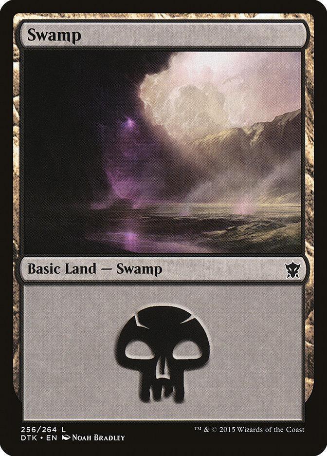 Magic: The Gathering MTG Single Swamp (256) [Dragons of Tarkir]