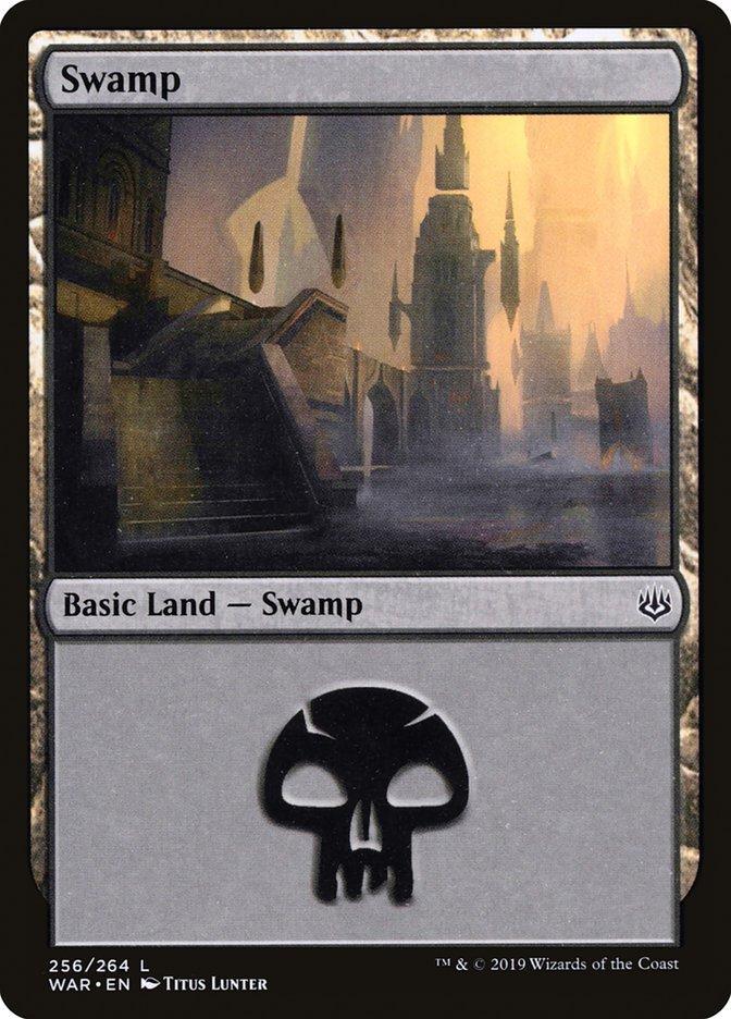 Magic: The Gathering MTG Single Swamp (256) [War of the Spark]