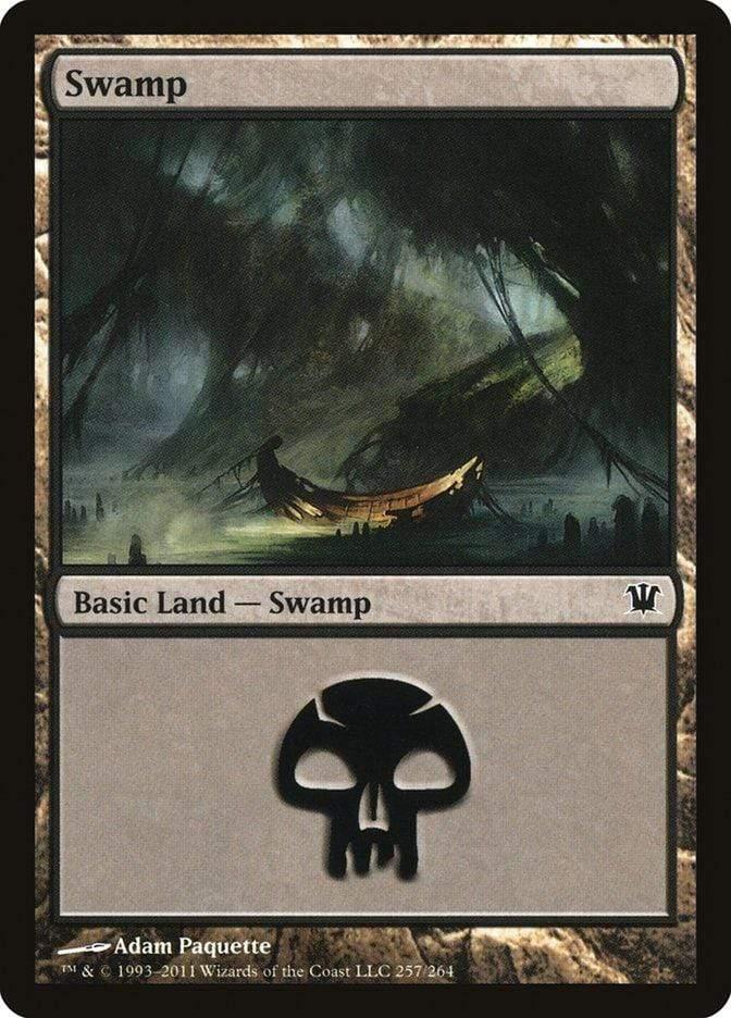 Magic: The Gathering MTG Single Swamp (257) [Innistrad]