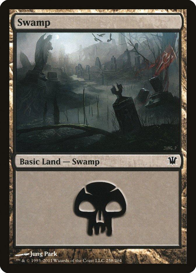 Magic: The Gathering MTG Single Swamp (258) [Innistrad]