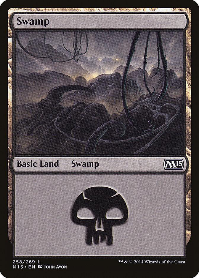 Magic: The Gathering MTG Single Swamp (258) [Magic 2015]