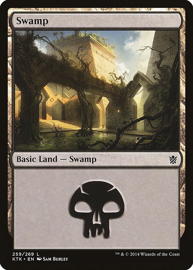 Magic: The Gathering MTG Single Swamp (259) [Khans of Tarkir]