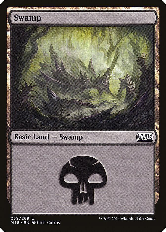 Magic: The Gathering MTG Single Swamp (259) [Magic 2015]