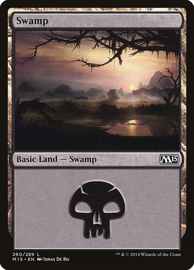 Magic: The Gathering MTG Single Swamp (260) [Magic 2015]