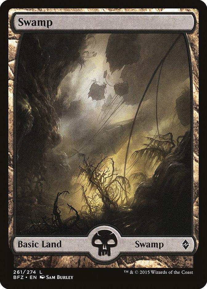 Magic: The Gathering MTG Single Swamp (261) [Battle for Zendikar]