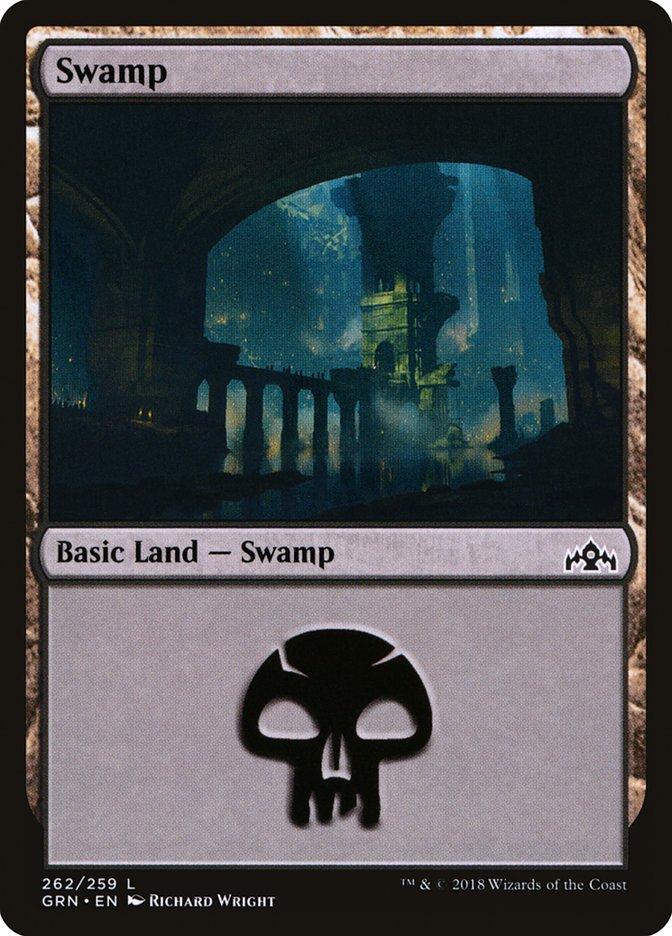Magic: The Gathering MTG Single Swamp (262) [Guilds of Ravnica]