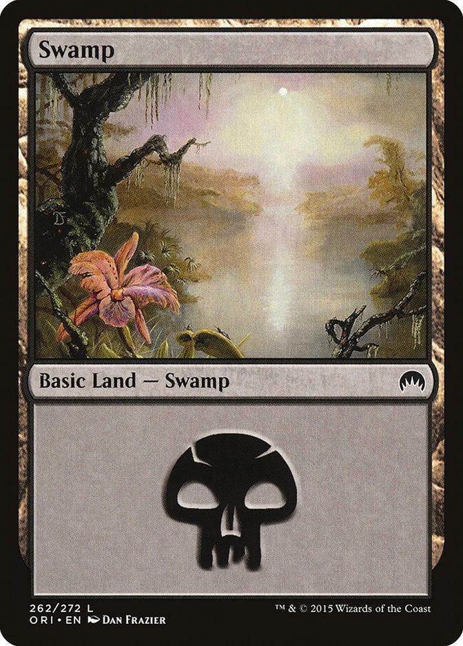 Magic: The Gathering MTG Single Swamp (262) [Magic Origins]