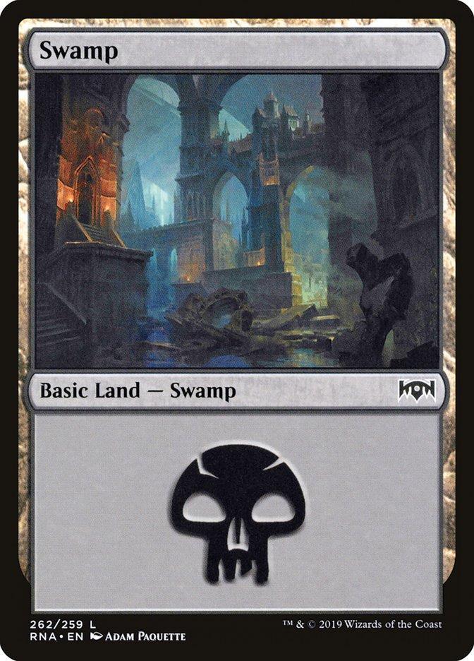 Magic: The Gathering MTG Single Swamp (262) [Ravnica Allegiance]
