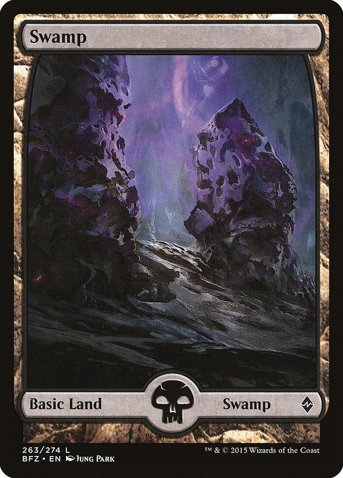 Magic: The Gathering MTG Single Swamp (263) [Battle for Zendikar]