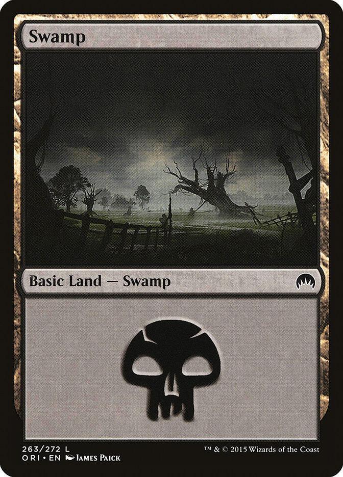 Magic: The Gathering MTG Single Swamp (263) [Magic Origins]