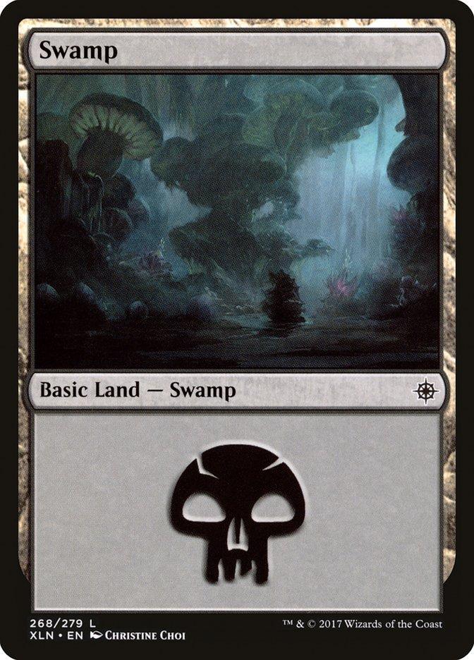 Magic: The Gathering MTG Single Swamp (268) [Ixalan]