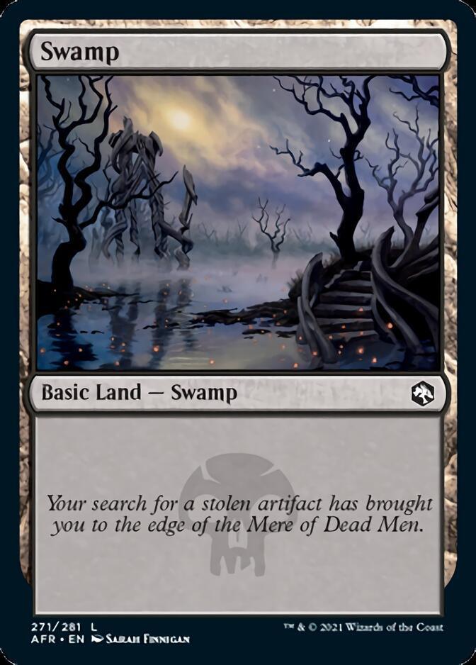 Magic: The Gathering MTG Single Swamp (271) [Dungeons & Dragons: Adventures in the Forgotten Realms]