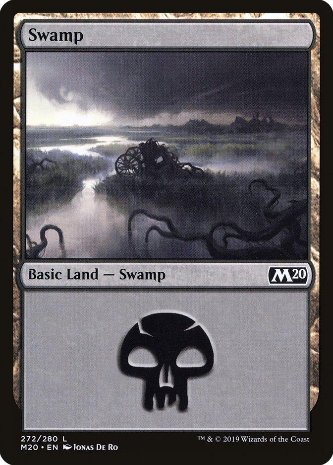 Magic: The Gathering MTG Single Swamp (272) [Core Set 2020]