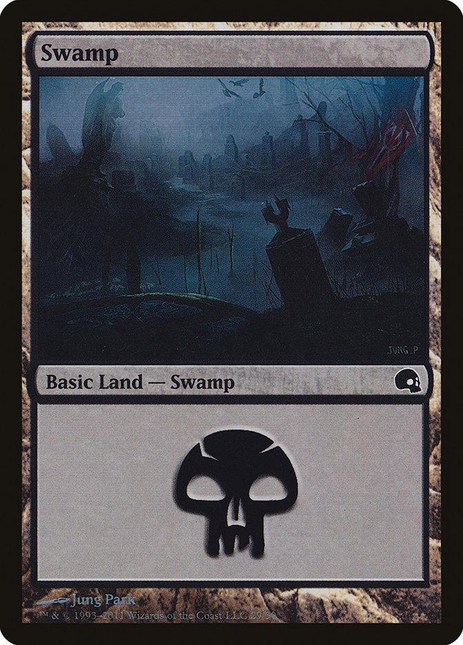 Magic: The Gathering MTG Single Swamp (29) [Premium Deck Series: Graveborn]