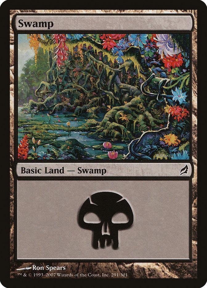 Magic: The Gathering MTG Single Swamp (291) [Lorwyn]
