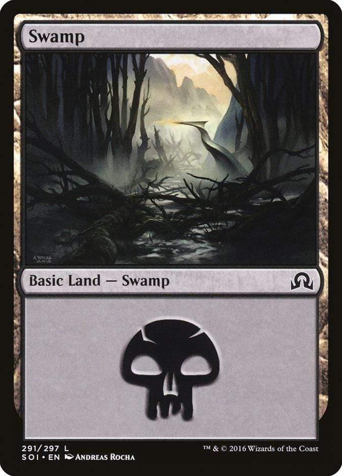 Magic: The Gathering MTG Single Swamp (291) [Shadows over Innistrad]