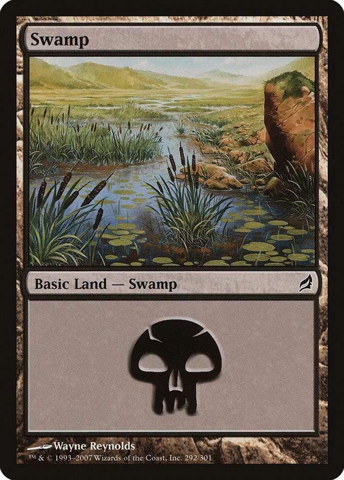 Magic: The Gathering MTG Single Swamp (292) [Lorwyn]