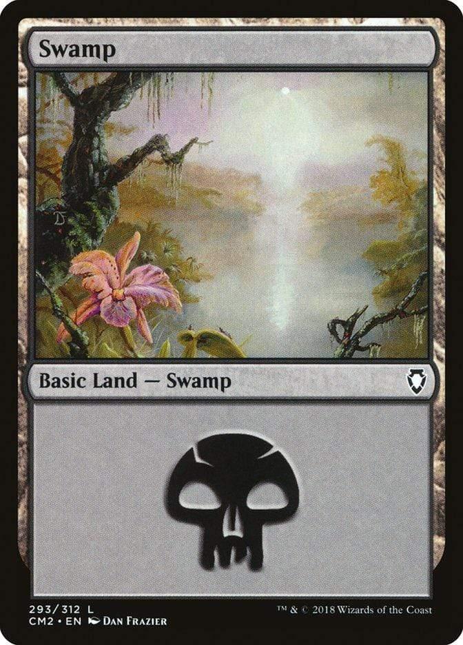 Magic: The Gathering MTG Single Swamp (293) [Commander Anthology Volume II]
