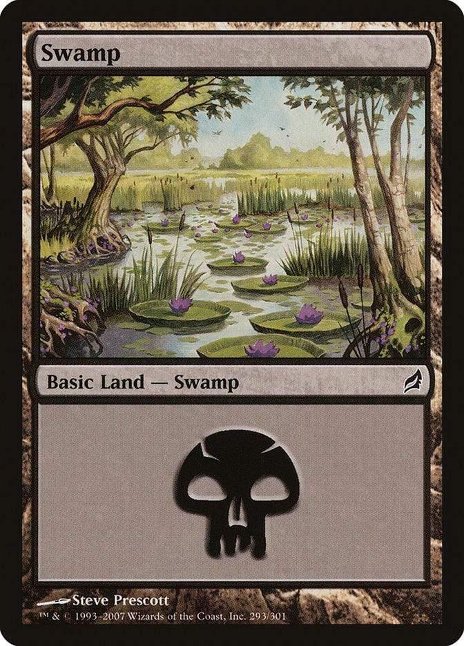 Magic: The Gathering MTG Single Swamp (293) [Lorwyn]