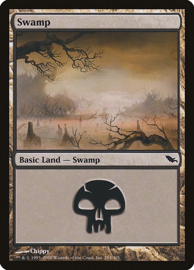 Magic: The Gathering MTG Single Swamp (293) [Shadowmoor]