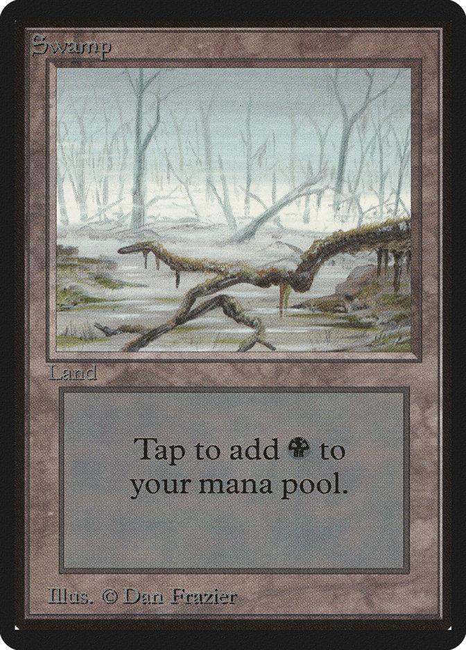 Magic: The Gathering MTG Single Swamp (294) [Limited Edition Beta]