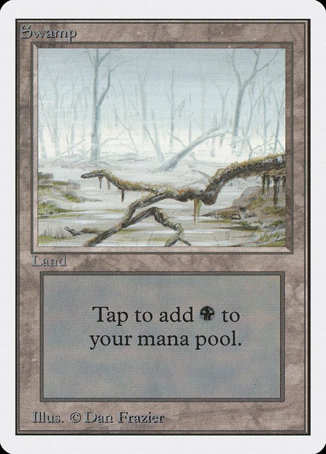 Magic: The Gathering MTG Single Swamp (294) [Unlimited Edition]