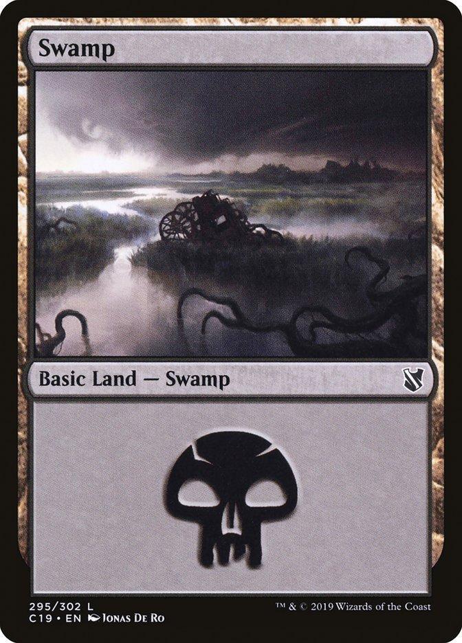 Magic: The Gathering MTG Single Swamp (295) [Commander 2019]