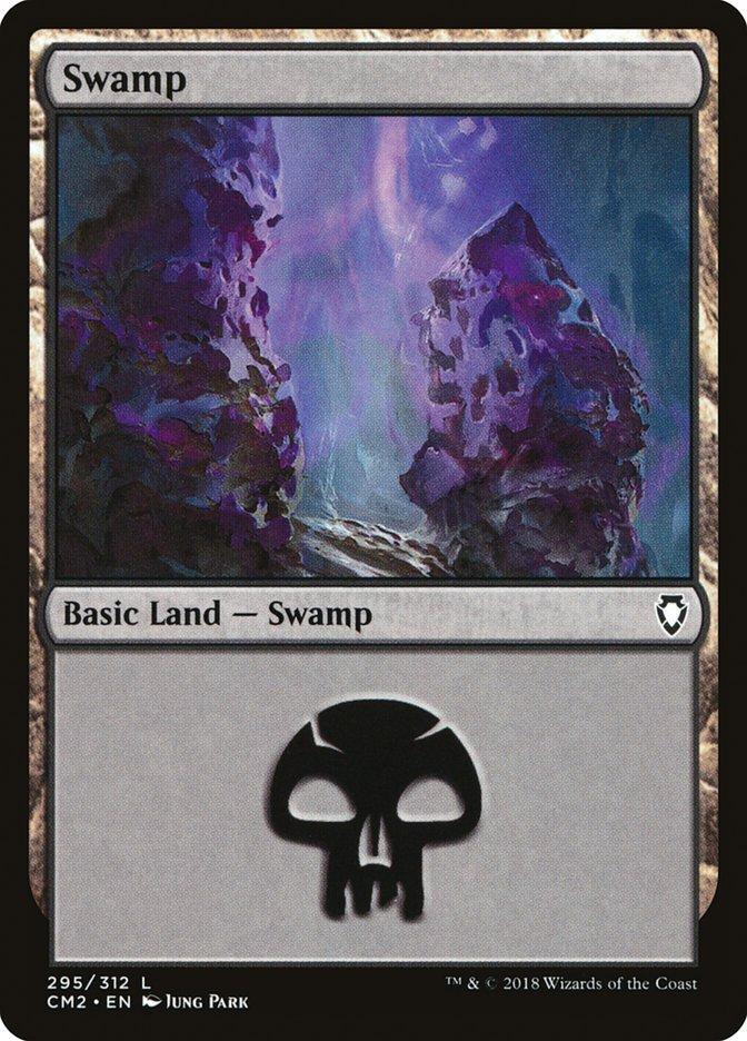 Magic: The Gathering MTG Single Swamp (295) [Commander Anthology Volume II]