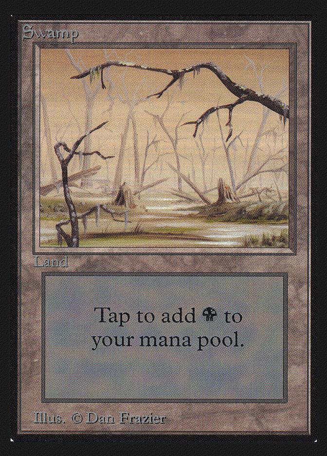 Magic: The Gathering MTG Single Swamp (295) [International Collectors’ Edition]
