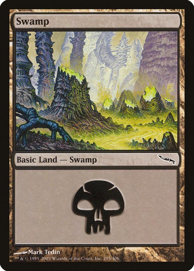 Magic: The Gathering MTG Single Swamp (295) [Mirrodin]