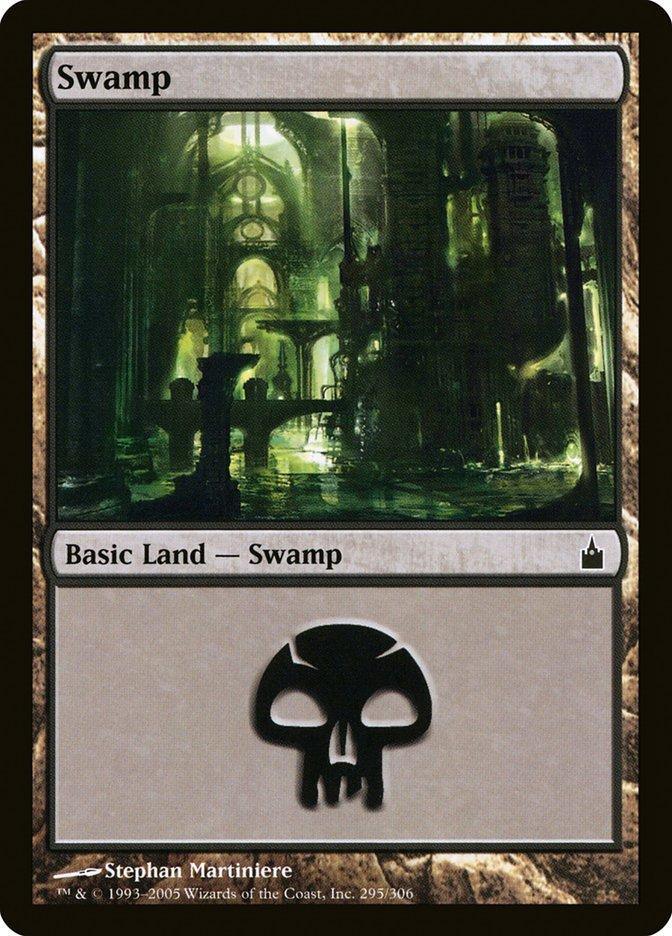 Magic: The Gathering MTG Single Swamp (295) [Ravnica: City of Guilds]