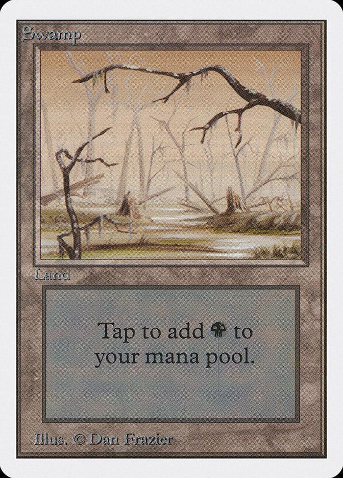 Magic: The Gathering MTG Single Swamp (295) [Unlimited Edition]