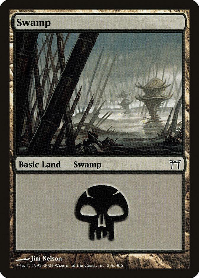 Magic: The Gathering MTG Single Swamp (296) [Champions of Kamigawa]