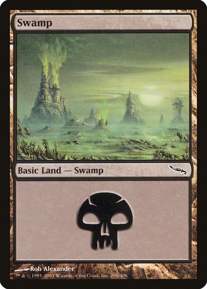 Magic: The Gathering MTG Single Swamp (296) [Mirrodin]