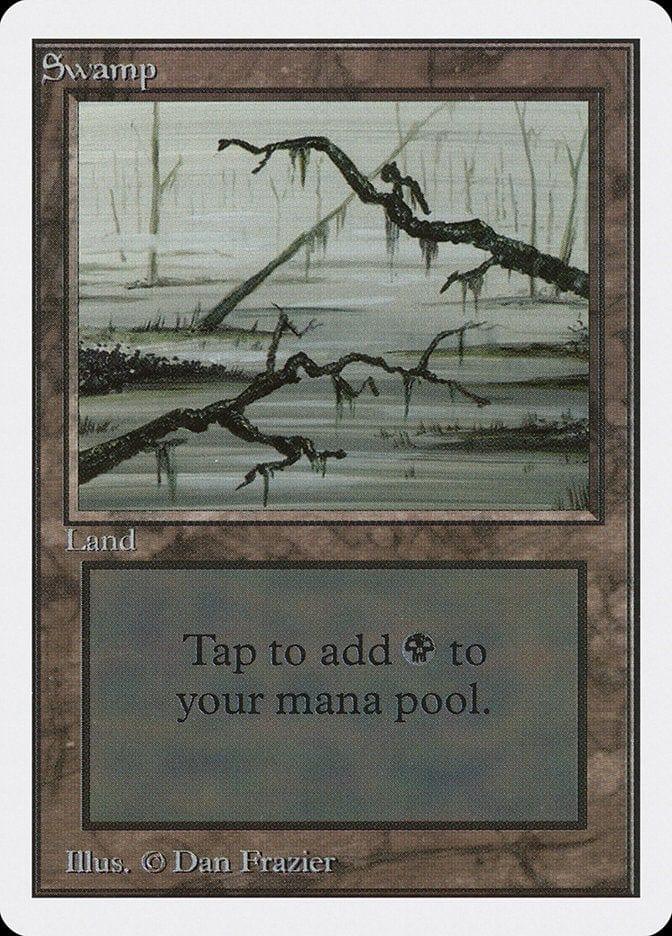Magic: The Gathering MTG Single Swamp (296) [Unlimited Edition]